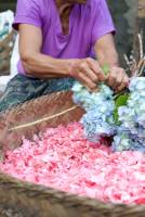 Skilled Hands - Pasar Ubud Flowers - Bali Street Photographer